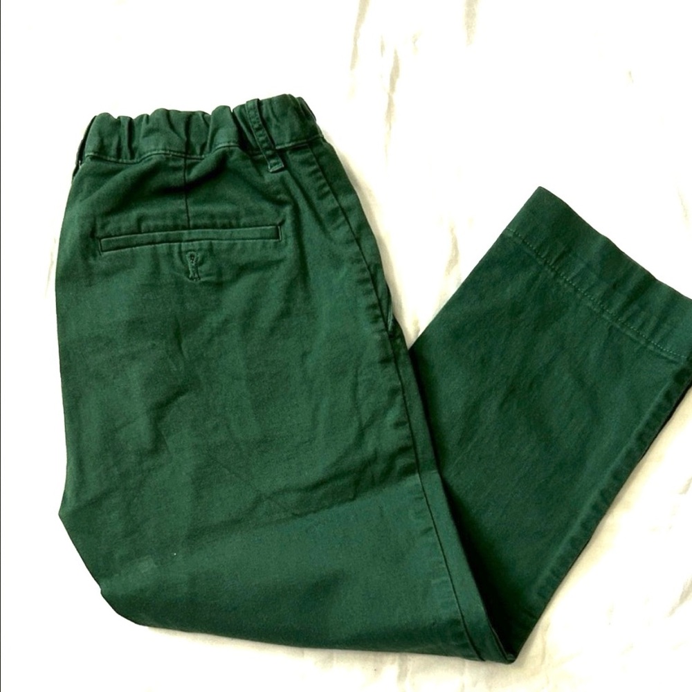 J Crew Crewcuts Dark Green Chinos for Boys Size 14Slim